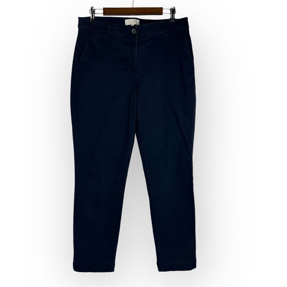 Talbots Blue Chino Khaki Pants size 10